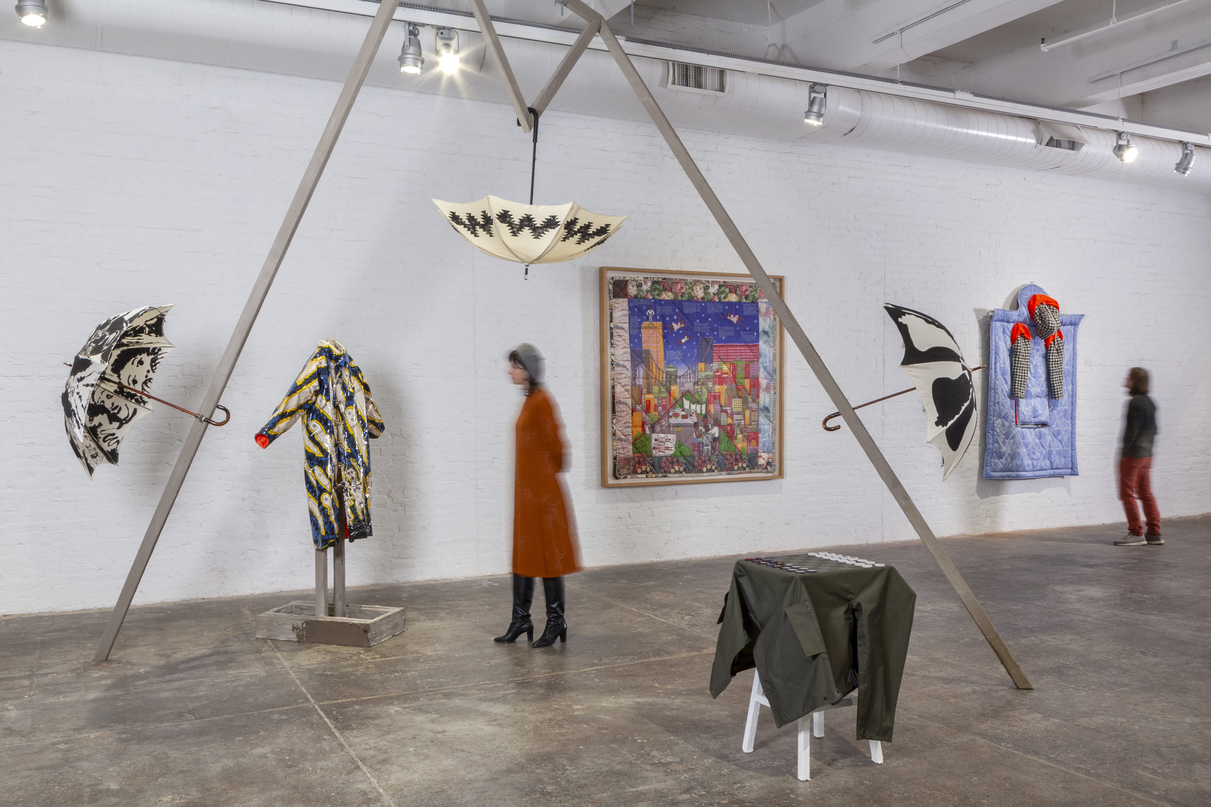 “Soft/Cover” (installation view), The Fabric Workshop and Museum, Philadelphia. Photo credit: Carlos